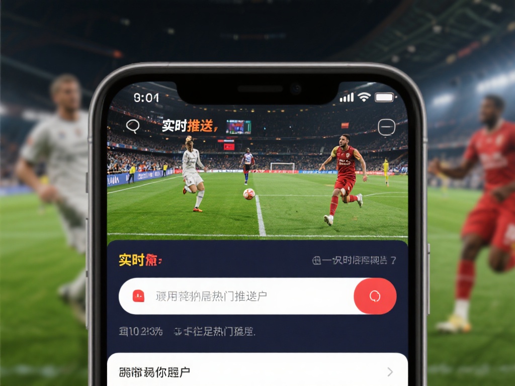 实时赛事推送：无论是足球、篮球还是其他热门赛事，应